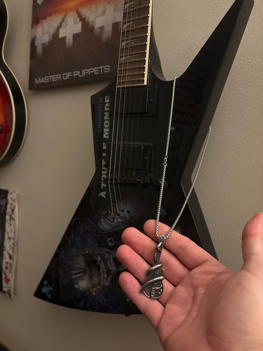 Customer photo review of THE SERPENT GUITAR.