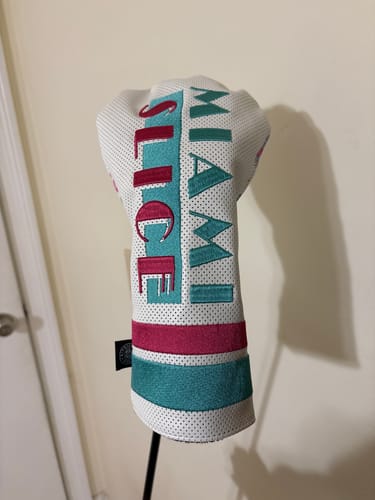 Customer photo review of Miami Slice Headcover White