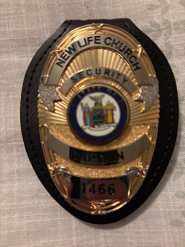 Customer photo review of Customizable Badge BA09