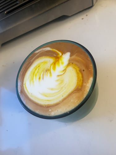 Customer photo review of FLUR Latte Glass (Replacement)