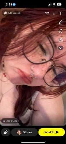 Customer photo review of Claudia Eyeglasses