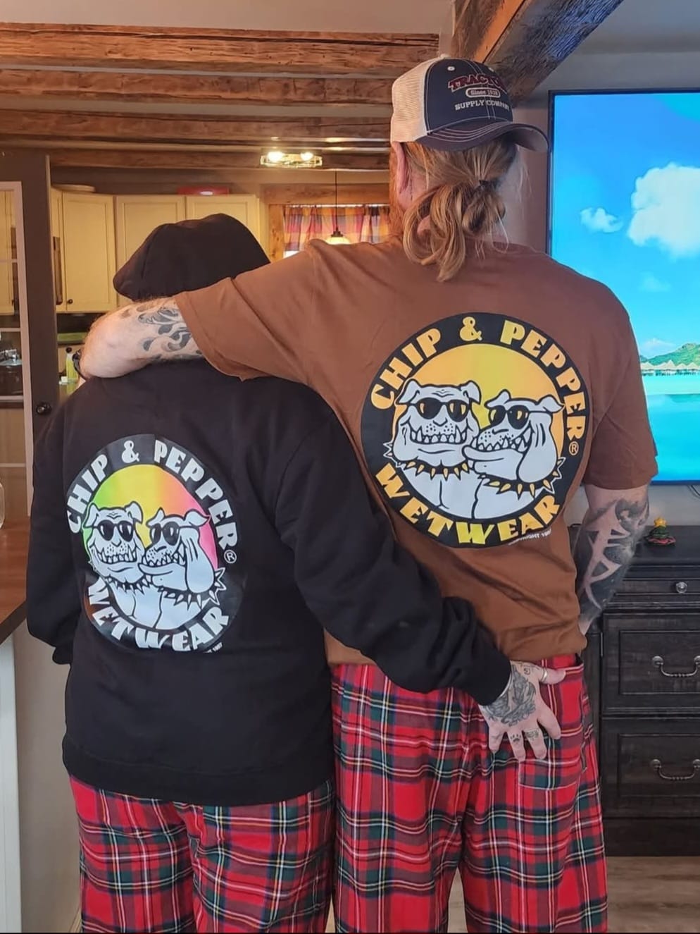 Customer photo review of Harvest Hounds Tee