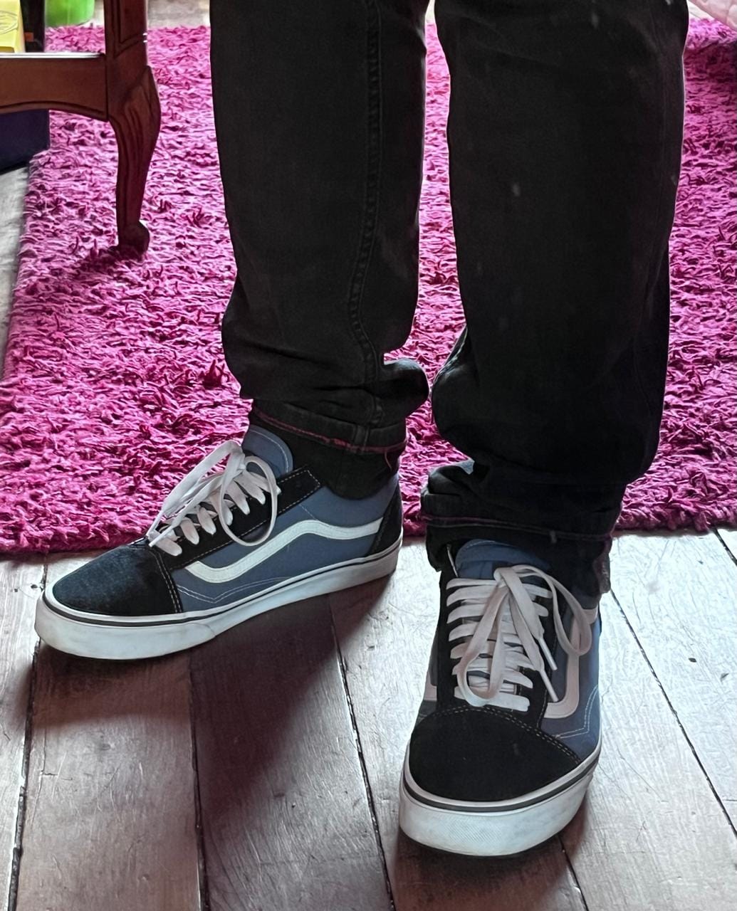 Customer photo review of Zapatilla Vans Old Skool Unisex Azul