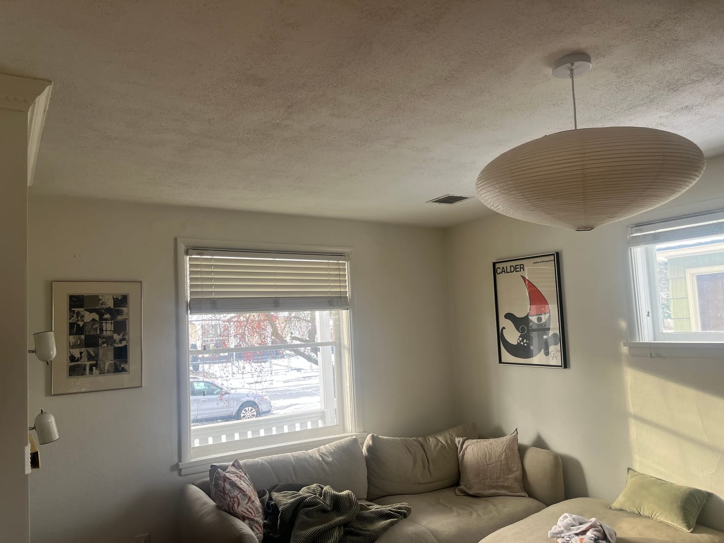 Customer photo review of Ellipse Washi Paper Pendant Lampshade