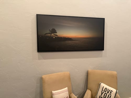 Customer photo review of Create Your Own Canvas Set - Wide Landscape