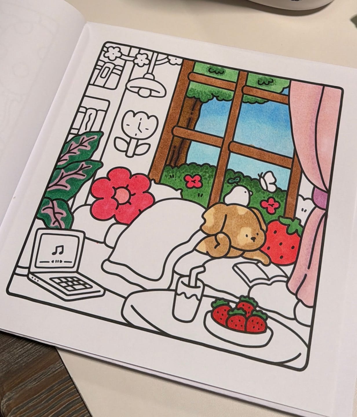 Customer photo review of Ohuhu Kaala Slim Broad and Fine Dual Tips Alcohol Art Markers - 24 Basic Colors