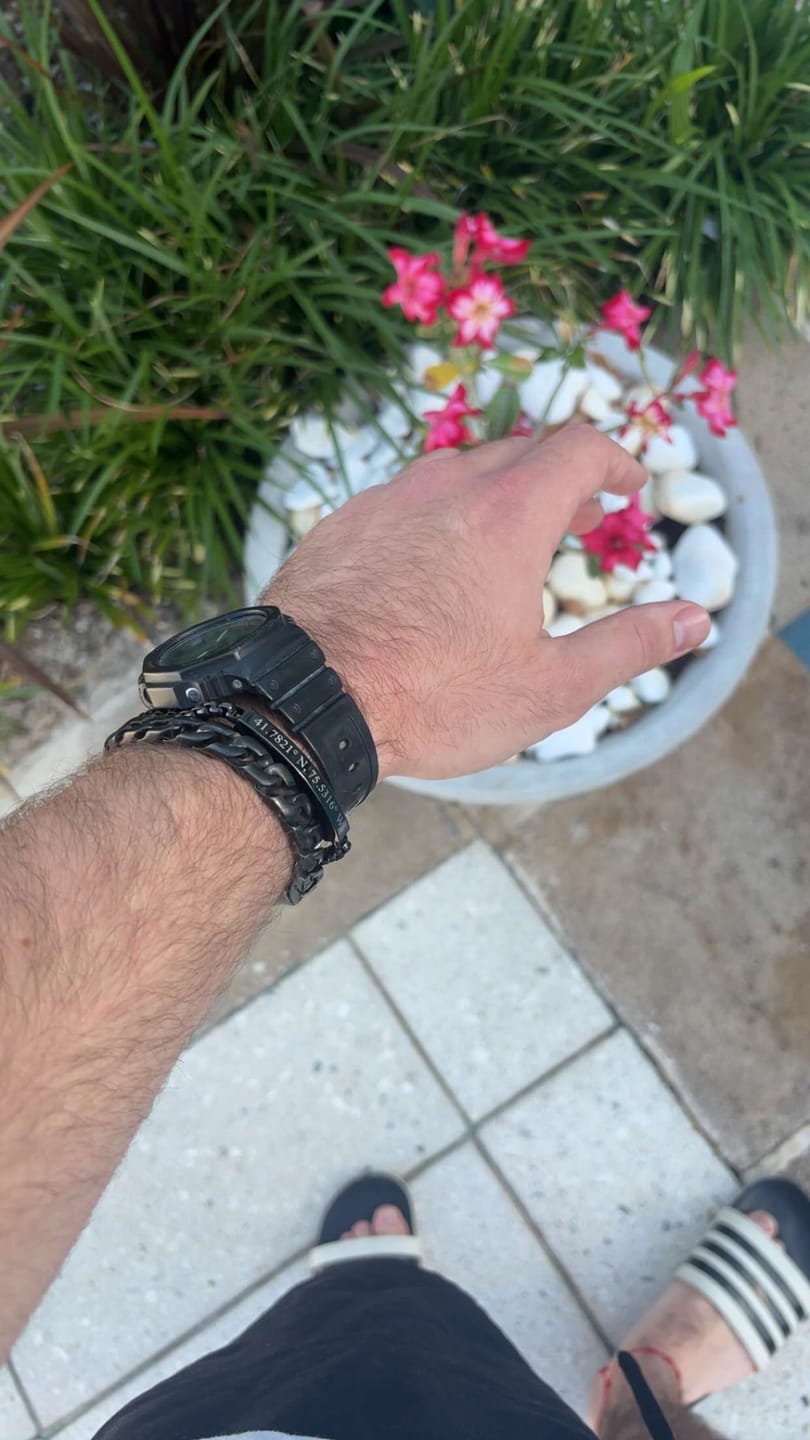 Customer photo review of 5mm Round Box ID Bracelet