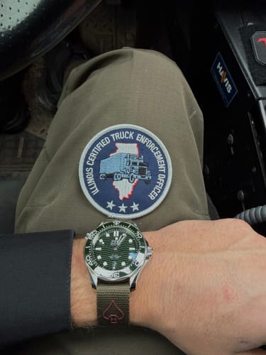 Customer photo review of NOFORN Single-Pass Watch Strap - NEW