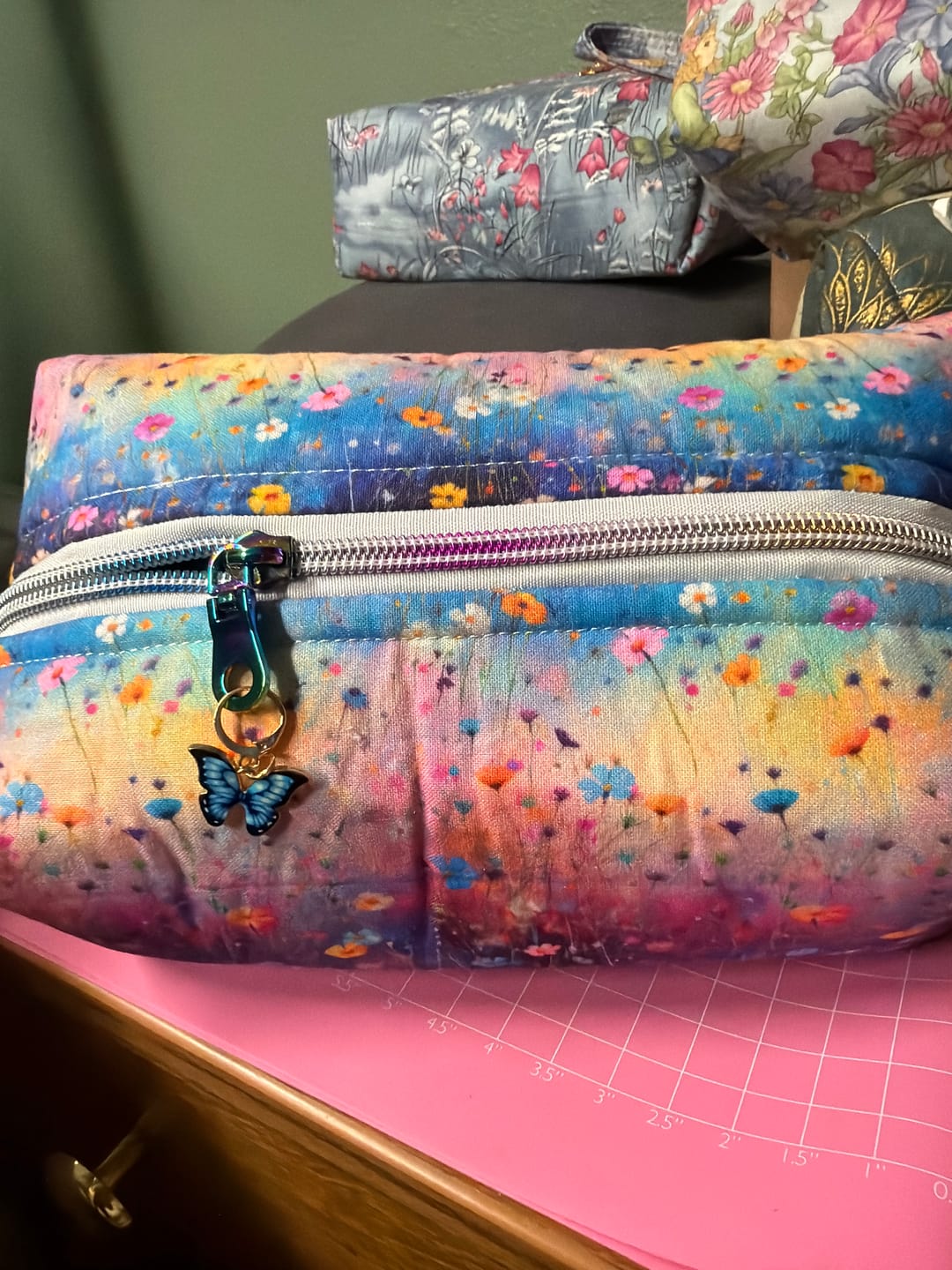 Customer photo review of Floral Ombre Art Splash Fabric