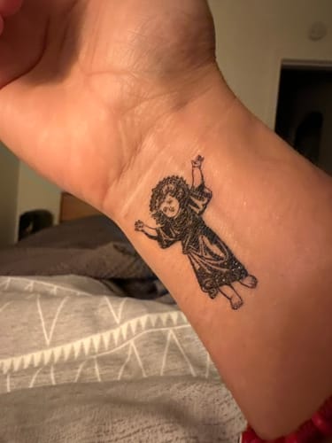 Customer photo review of Create Your Own Tattoo