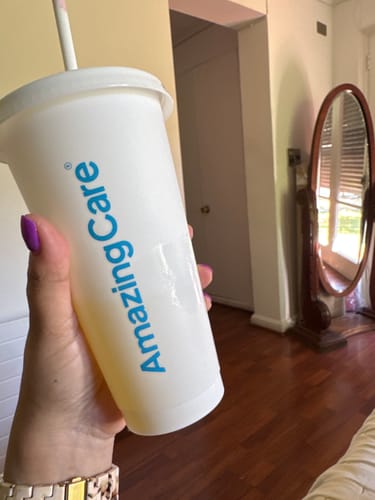 Customer photo review of Pack 4x Electrolitos Mix Sabores + Vaso Regalo