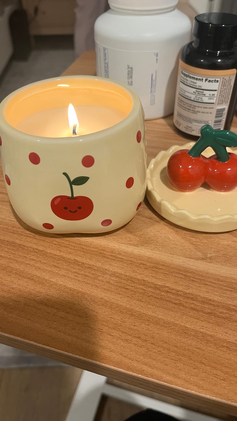 Customer photo review of Velvet Cherry