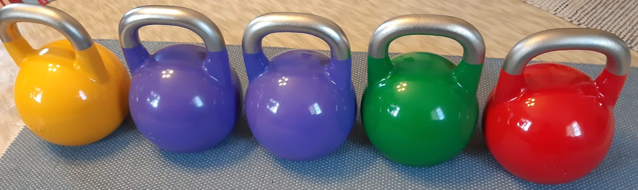 Customer photo review of Stainless Steel Competition Kettlebells - 4-36KG