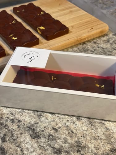 Customer photo review of Emballage Boîte chocolat de luxe à offrir