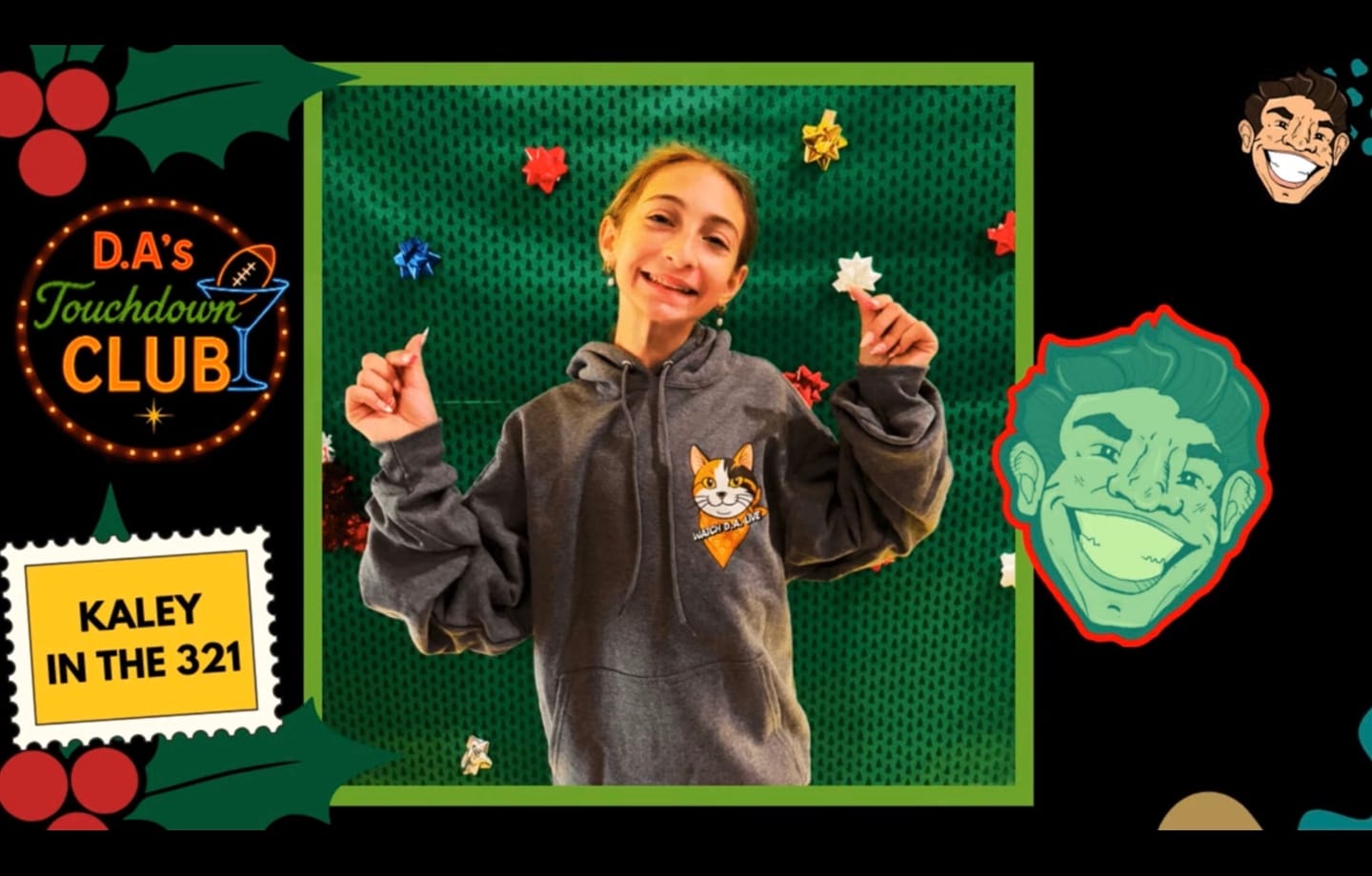 Customer photo review of Rosie the Cat Hoodie