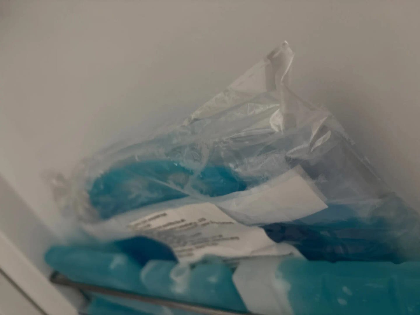 Customer photo review of Cooling Gel Mask Relief Ice Pack Reusable Hot And Cold Therapy