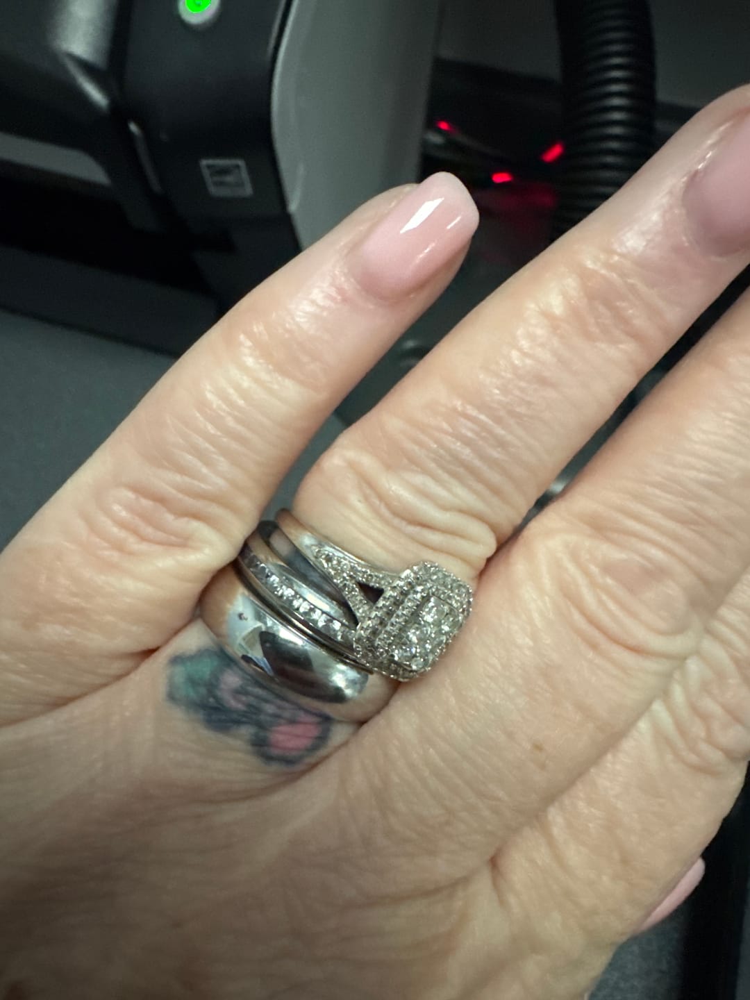 Customer photo review of Original 4mm Full Glitz Ring
