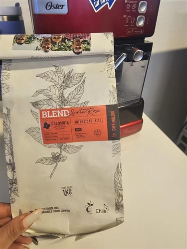 Customer photo review of Colombia | Blend Santa Rosa Bolsa 1 KG | GRANO ENTERO