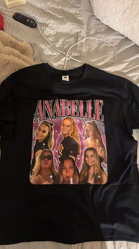 Customer photo review of CUSTOM VINTAGE TEE