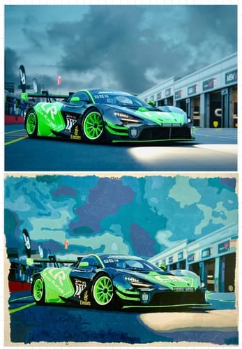 Customer photo review of Paint with Number® Custom Kit (Made in USA | Ships From USA)