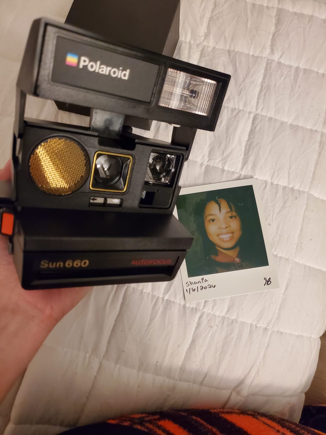 Customer photo review of Instant Film Photo Storage Box