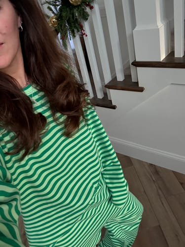 Customer photo review of Oversized Long Sleeve