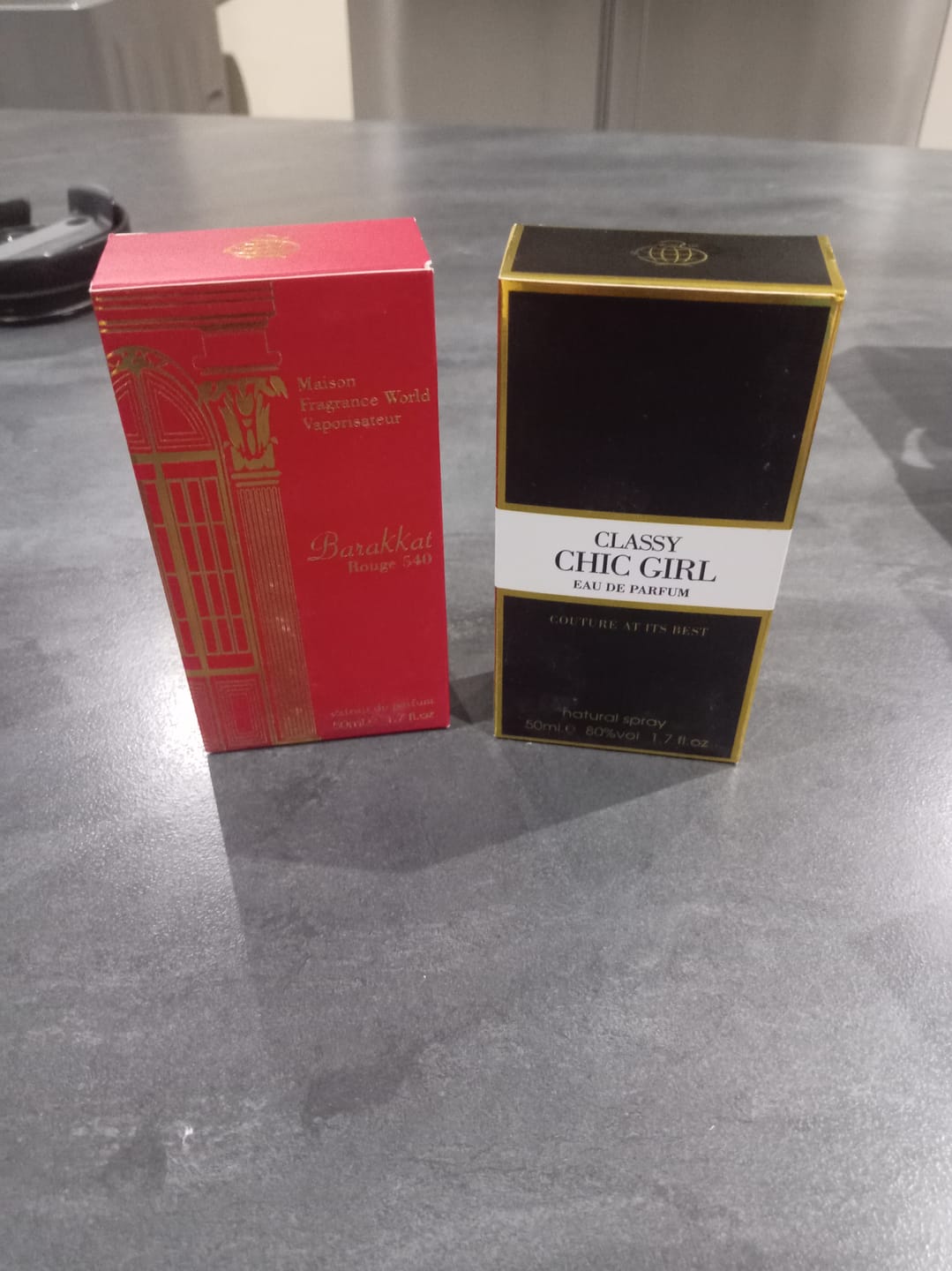 Customer photo review of Barakkat Rouge 540 Extrait edp 50ml