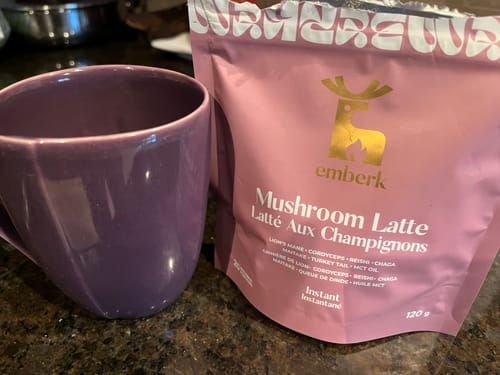 Customer photo review of Mushroom Latte