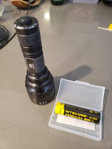 Customer photo review of Nitecore NL1823 18650 2300mAh Battery - Protected Button Top