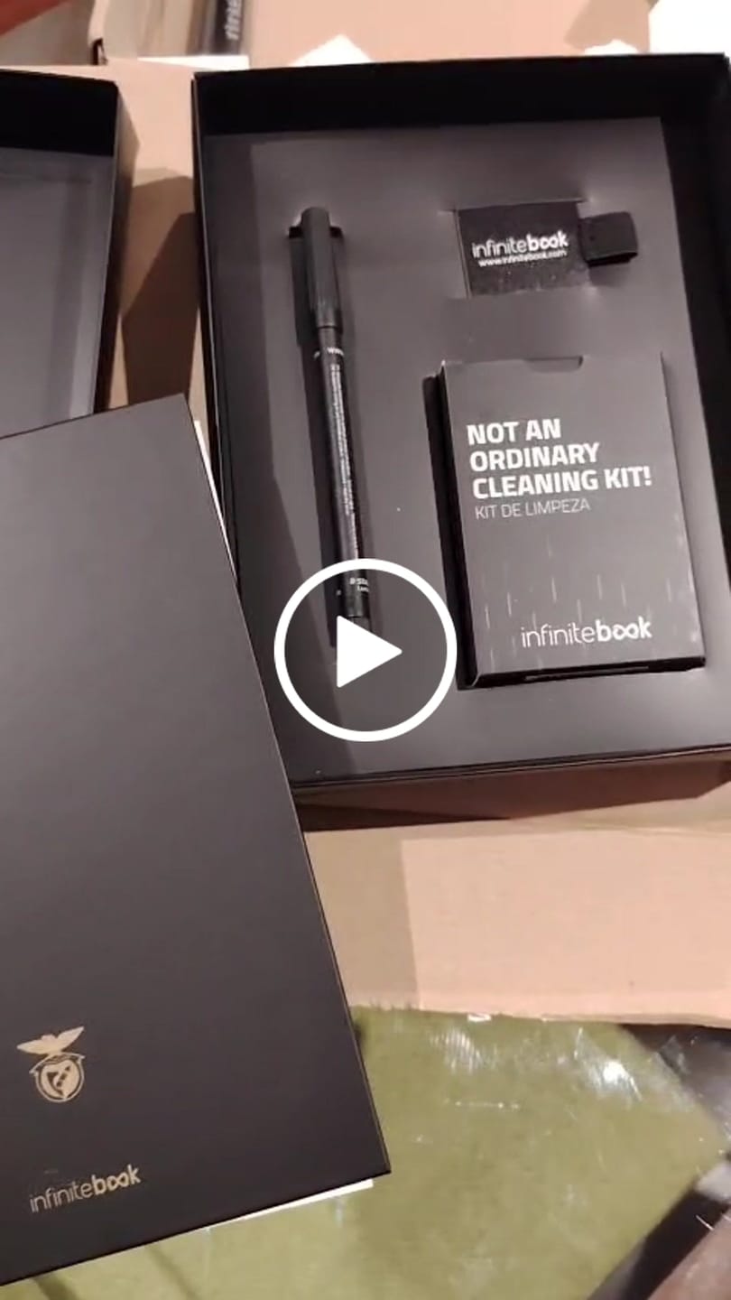 Customer video review of Infinitebook Planner A5 Benfica