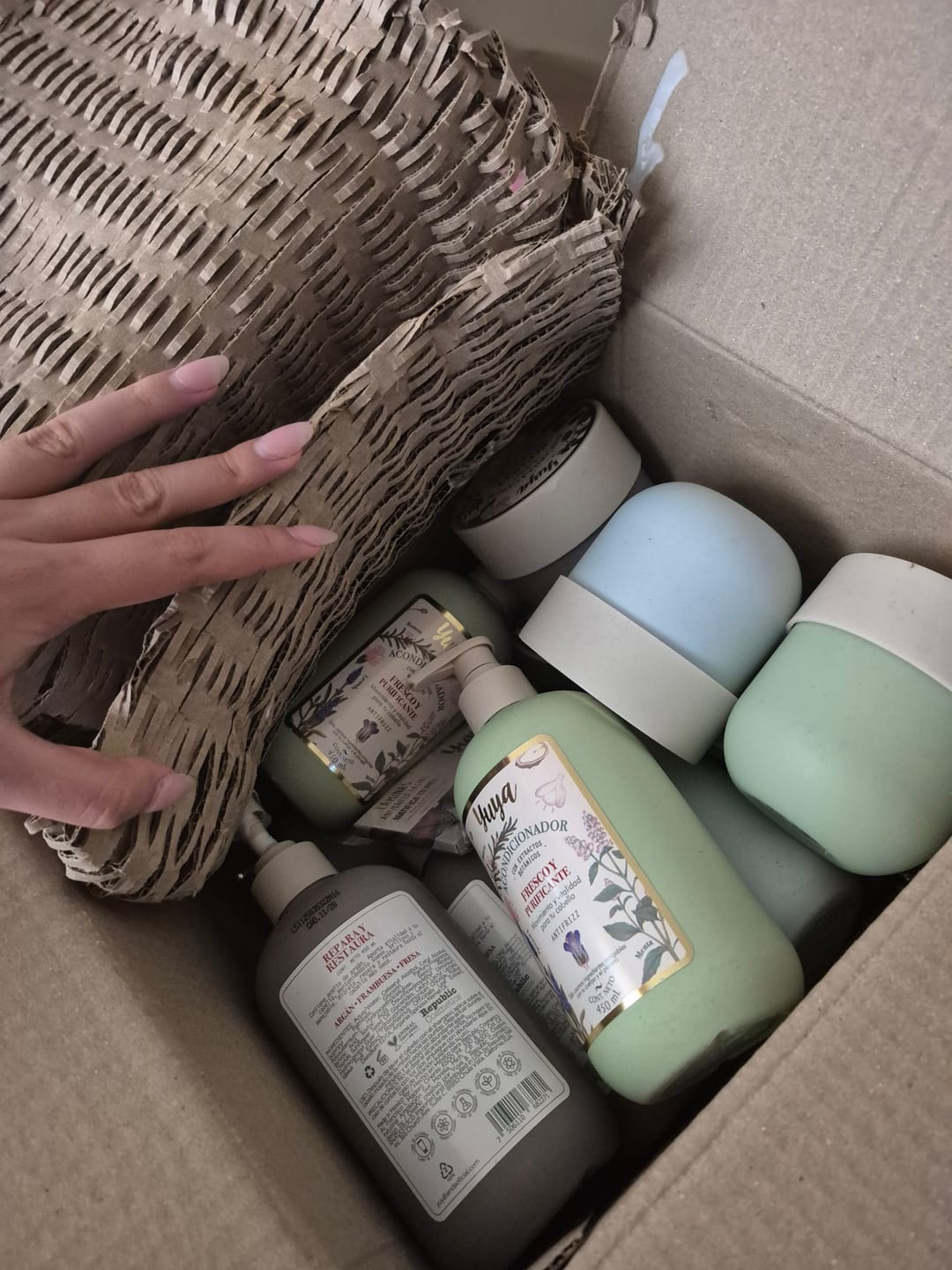 Customer photo review of Shampoo – Repara y Restaura