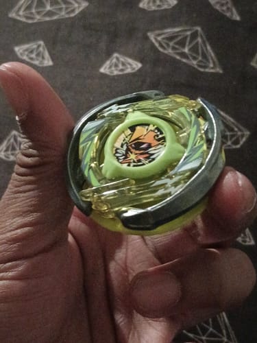 Customer photo review of Takara Tomy Beyblade X BX-42 Rubber Custom Grip Blue Ver