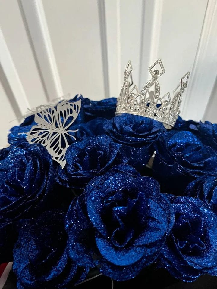 Customer photo review of Glitter Rose Bouquet Gift for Girlfriend & Boyfriend | Couple Anniversary Gift