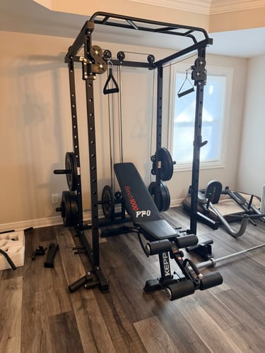 Customer photo review of RitFit PPC03 1000lbs Power Cage with Smooth Cable System