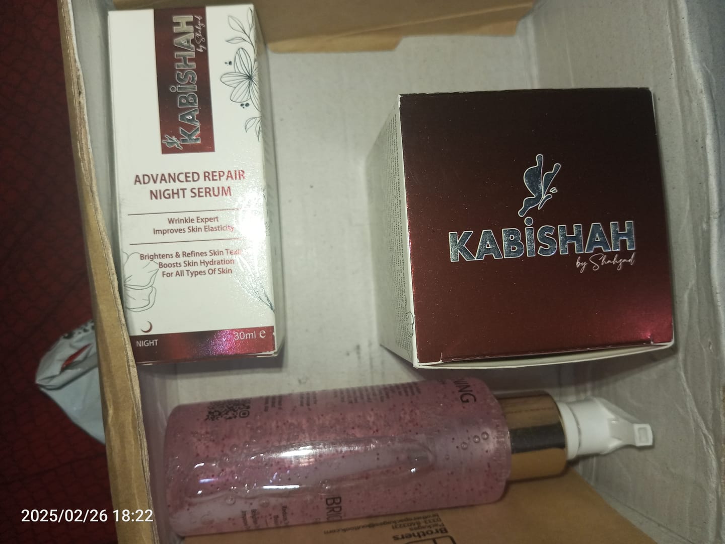 Customer photo review of Night Bundle - Midnight Miracle Skincare Trio