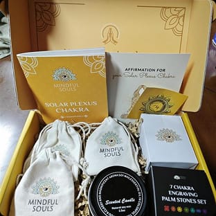 Customer photo review of Chakra Subscription Box + FREE Gift