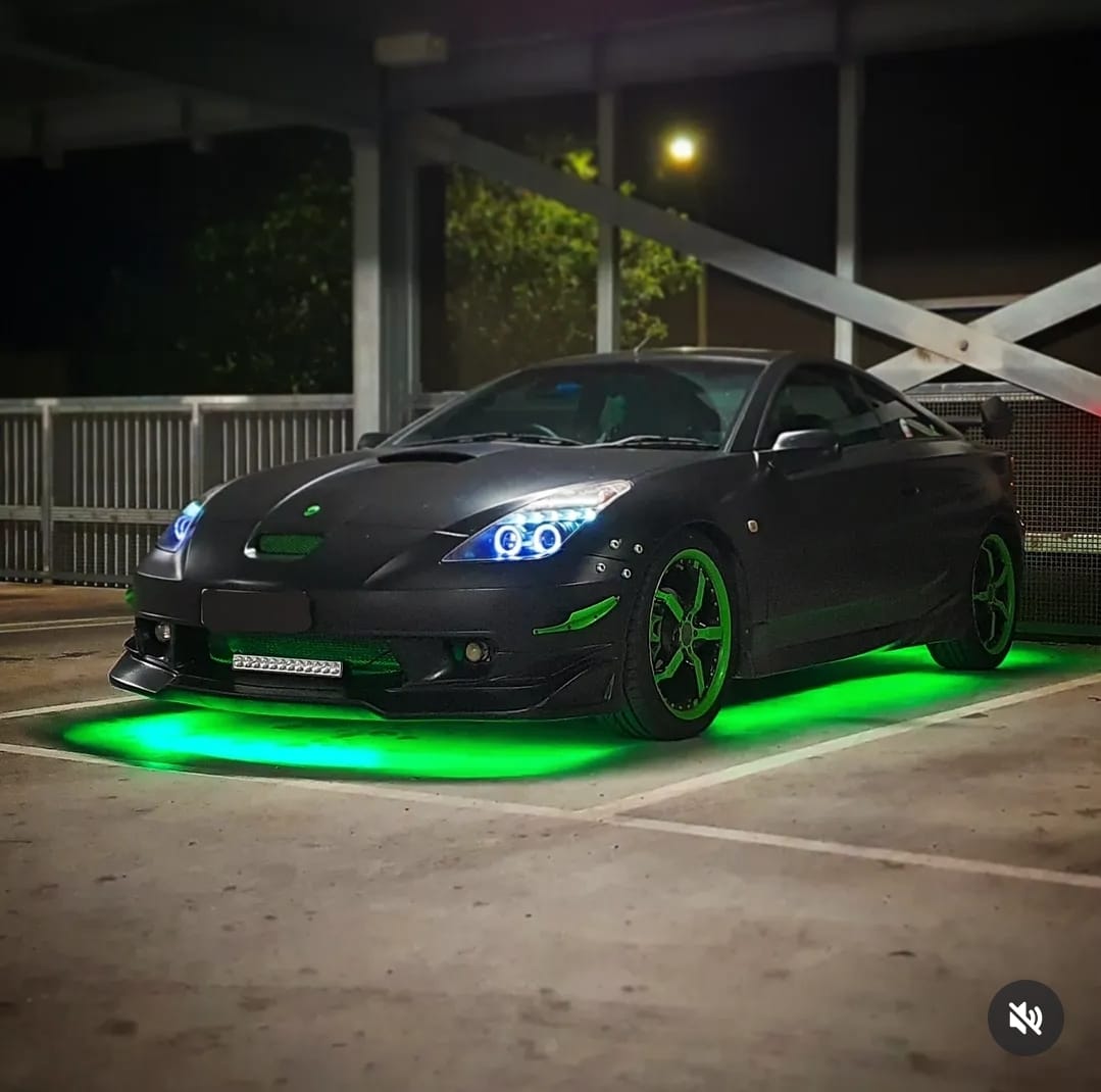Customer photo review of ELGlow® Universal Car Underglow Kit