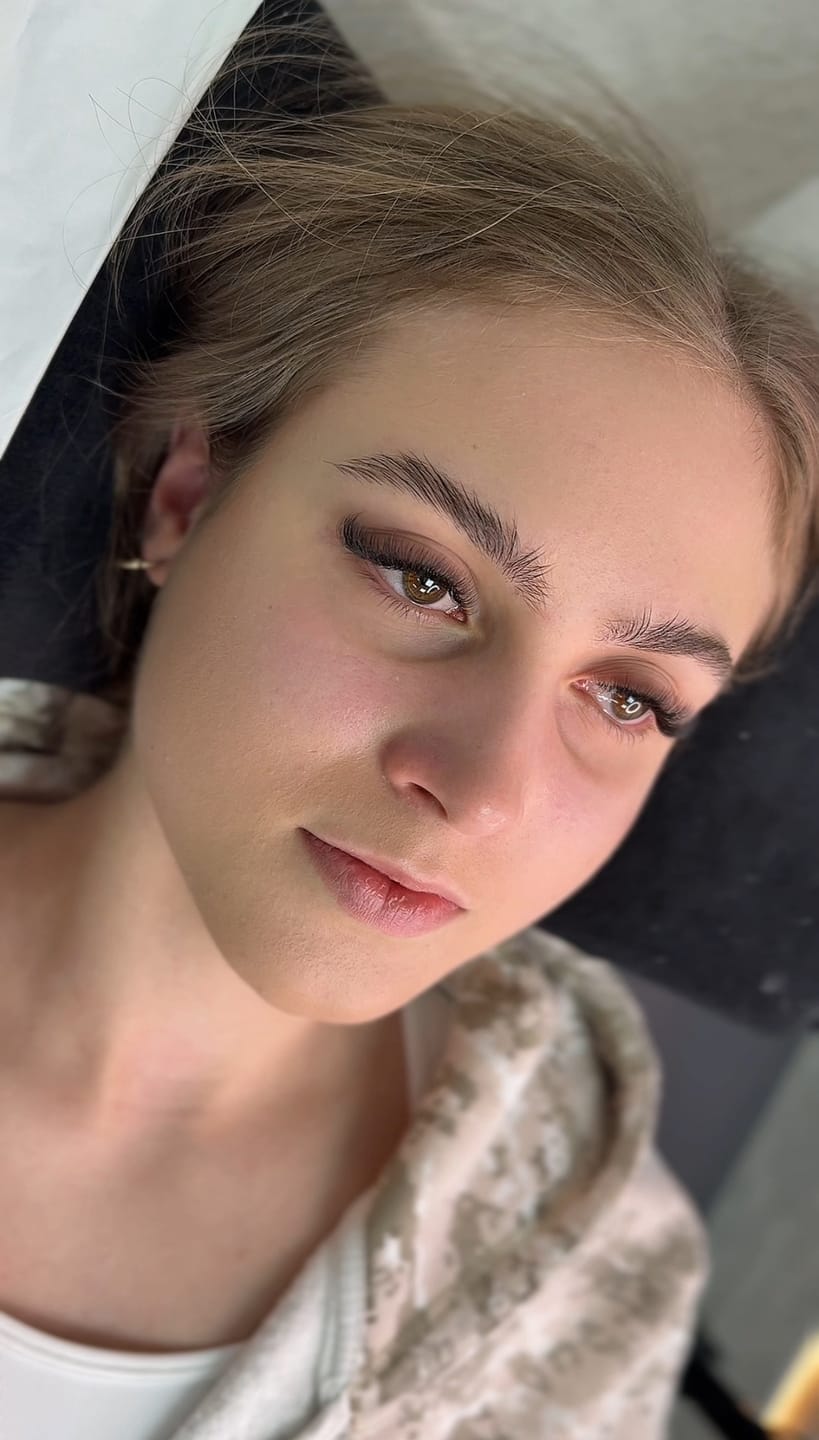 Customer photo review of Fertig Fächer Wimpern 6D  XXL Box Premade Fans