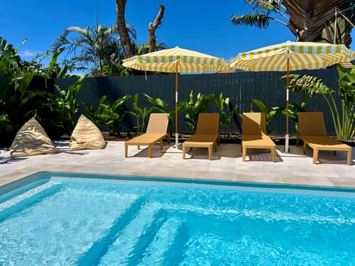 Customer photo review of Sorrell Sunlounger - Yellow