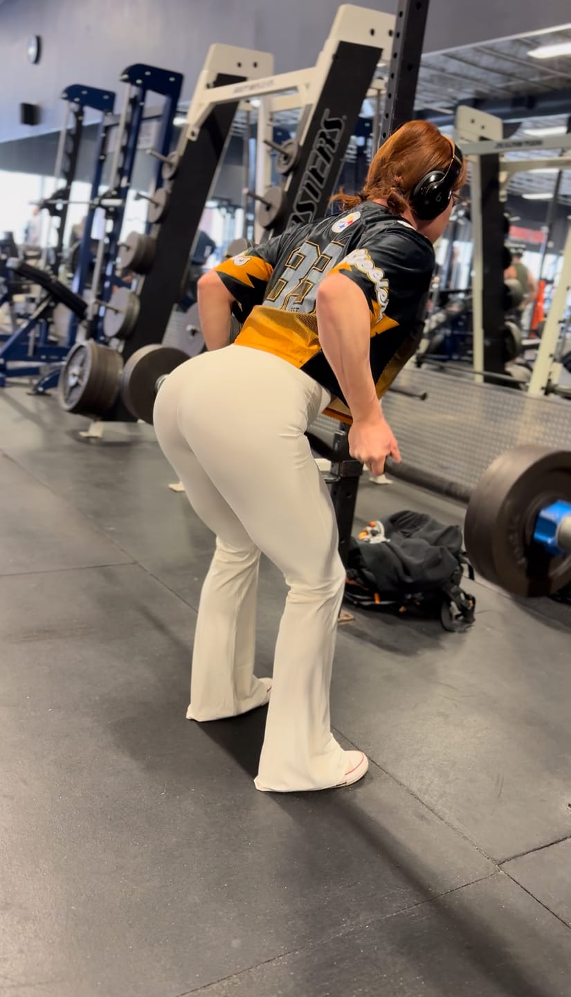 Customer photo review of W215 - Vital Flare Leggings (Regular) New Colors