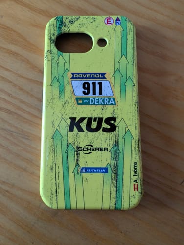 Kundenbewertung mit Foto zu Grello Porsche GT Livery - Individuelle Premium Hülle für Google