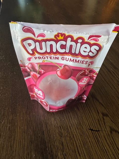Customer photo review of Protein Gummies for Kids