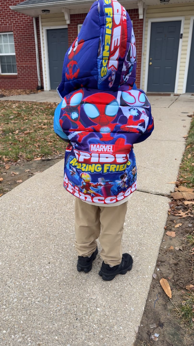 Customer photo review of Design a Puffer Coat