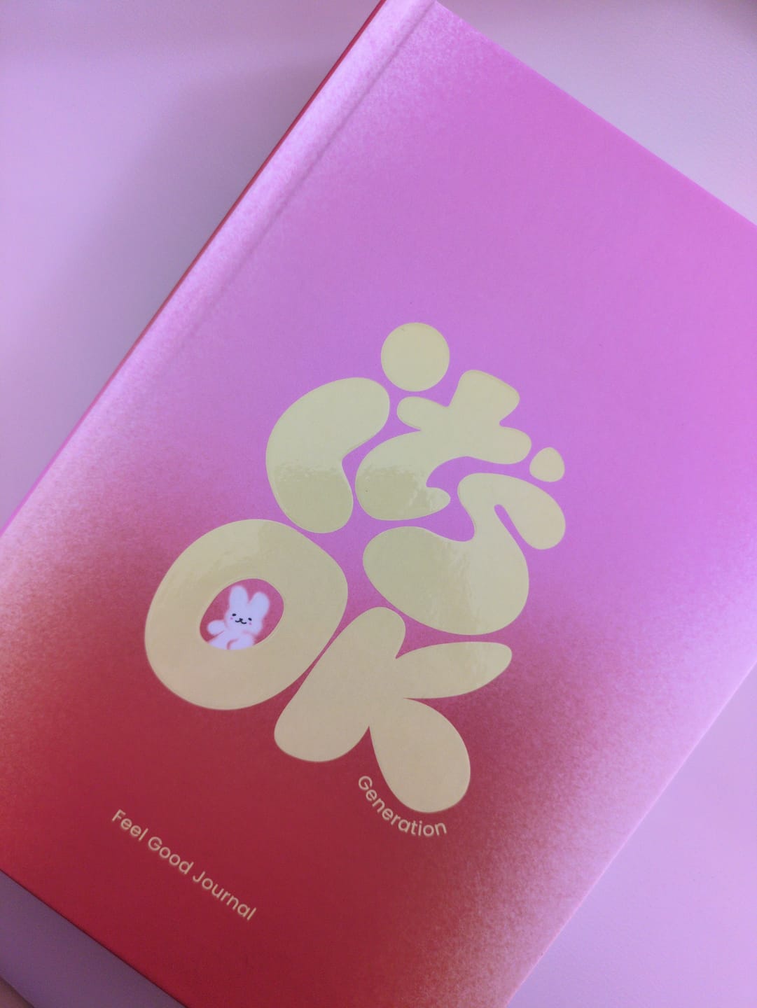 Customer photo review of Feel Good Journal | Portada Mandarina