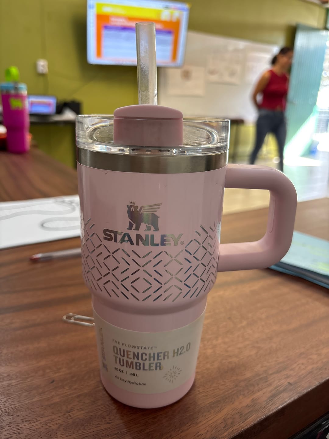 Customer photo review of Stanley Quencher H2.0 Flowstate™ Tumbler Wonderland | 591ML