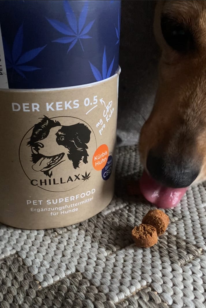 Customer photo review of Hundekekse - Kürbis-Huhn - 0.5 mg CBD