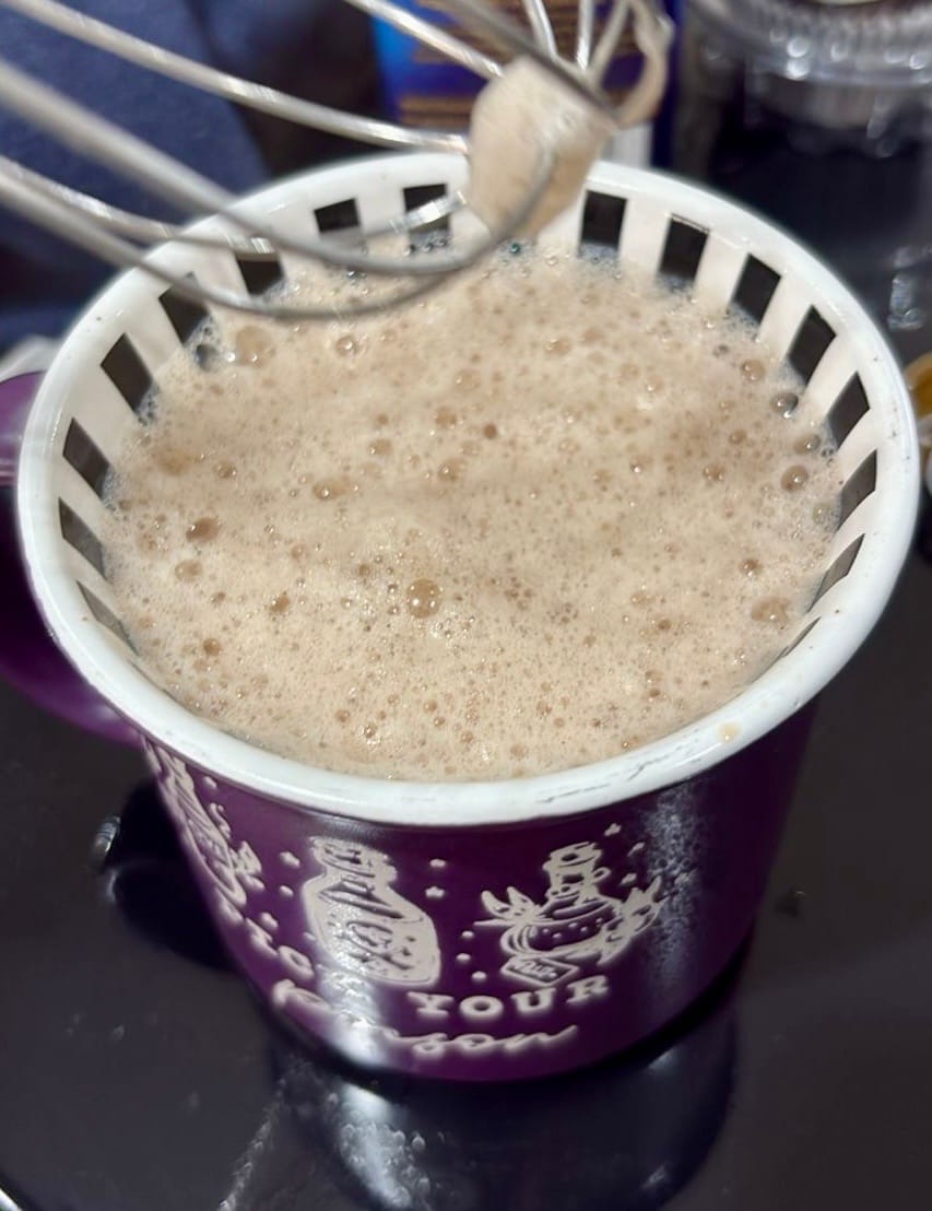 Customer photo review of Chocolate Orgánico Culto Bolsa de Polvo 150gr