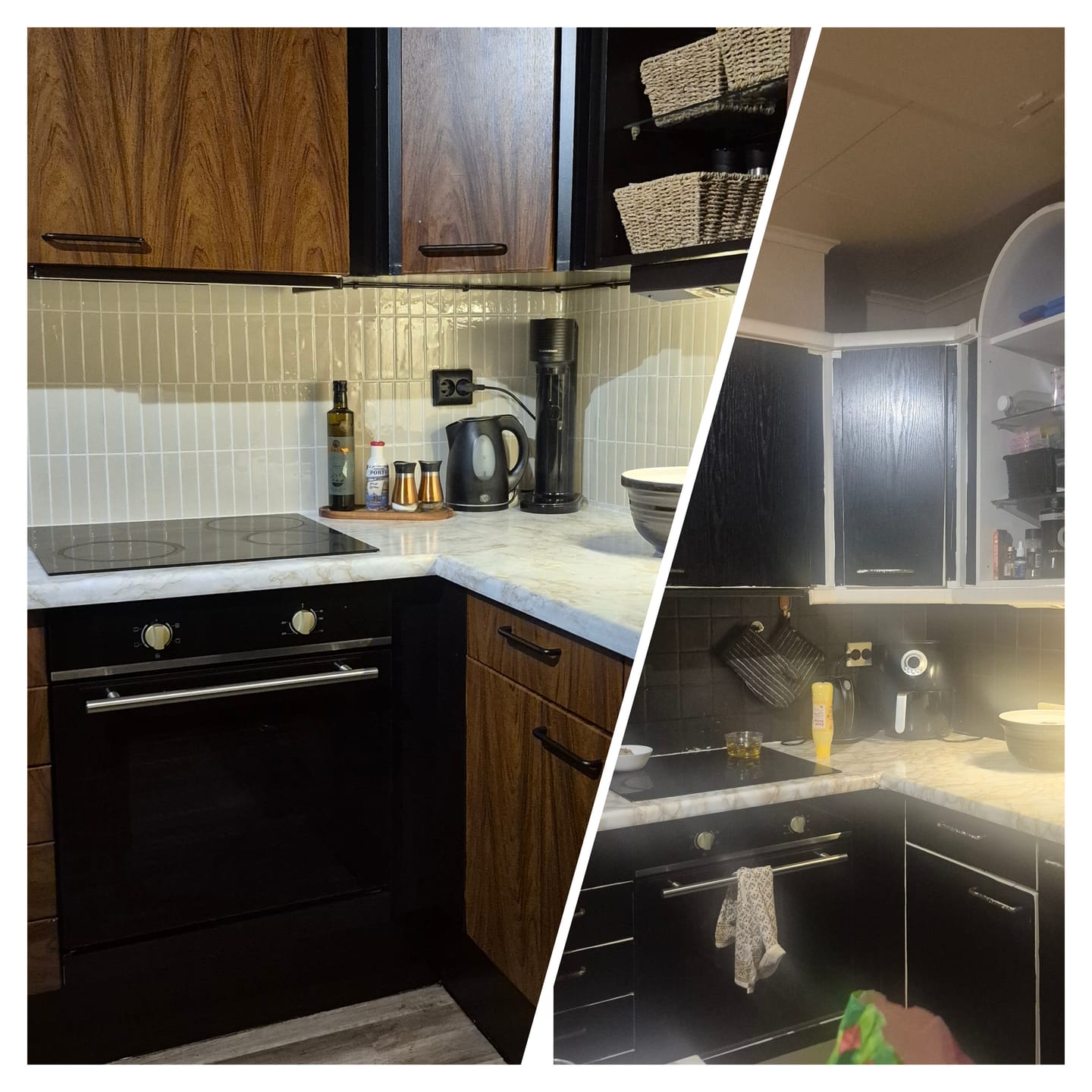 Customer photo review of Walnut Deep kontaktplast