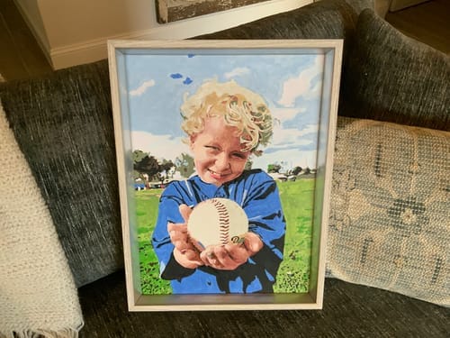 Customer photo review of Paint with Number® Custom Kit (Made in USA | Ships From USA)