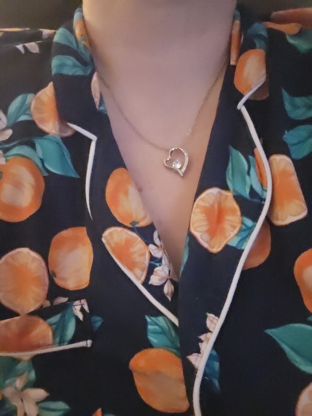Customer photo review of To My Mom - I Love You Heart Necklace